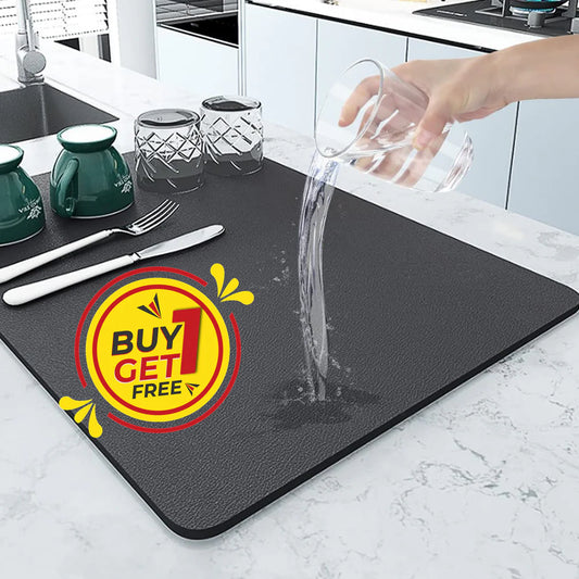 🧽  WASHABLE QUICK-DRYING MAT